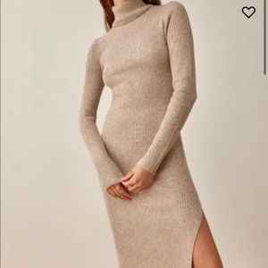 Reformation Robin Cashmere Dress Size Medium